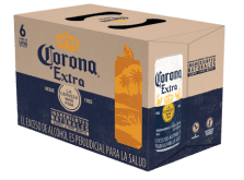 6 pack Cerveza Corona Lata 269ml