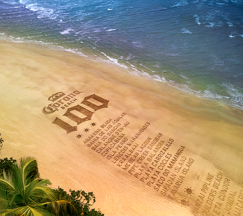 100 playas corona